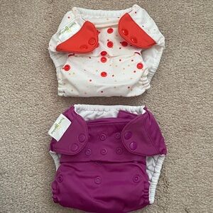 BumGenius Baby Pocket diapers - Set of 2